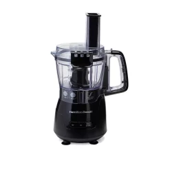 Food Processing Hamilton Beach 4-Cup 5-Speed Black Stack & Snap Compact Food Processor
