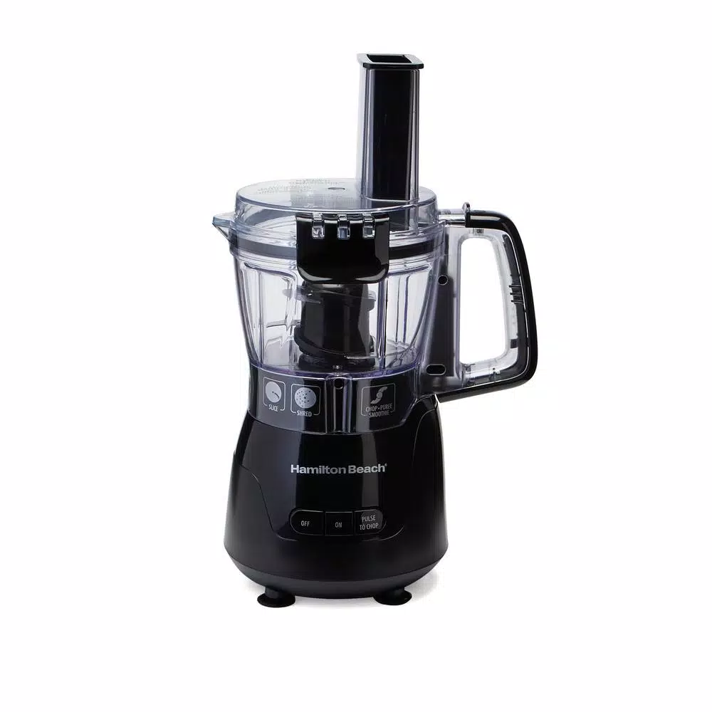Food Processing Hamilton Beach 4-Cup 5-Speed Black Stack & Snap Compact Food Processor 3 Food Processing Hamilton Beach 4-Cup 5-Speed Black Stack & Snap Compact Food Processor
