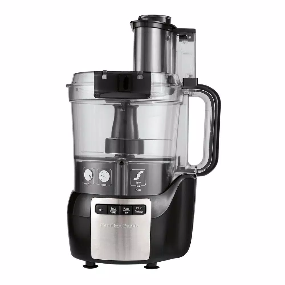 Food Processing Hamilton Beach Stack And Snap 10-Cup 3-Speed Black Food Processor 9 Food Processing Hamilton Beach Stack And Snap 10-Cup 3-Speed Black Food Processor - Image 7