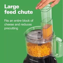 Food Processing Hamilton Beach 8-Cup 2-Speed Black Food Processor And Vegetable Chopper 17 Food Processing Hamilton Beach 8-Cup 2-Speed Black Food Processor And Vegetable Chopper -Dessert Makers Popular Store black hamilton beach food processors 70740 1f 1000