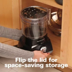 Food Processing Hamilton Beach 8-Cup 2-Speed Black Food Processor And Vegetable Chopper 21 Food Processing Hamilton Beach 8-Cup 2-Speed Black Food Processor And Vegetable Chopper -Dessert Makers Popular Store black hamilton beach food processors 70740 31 1000