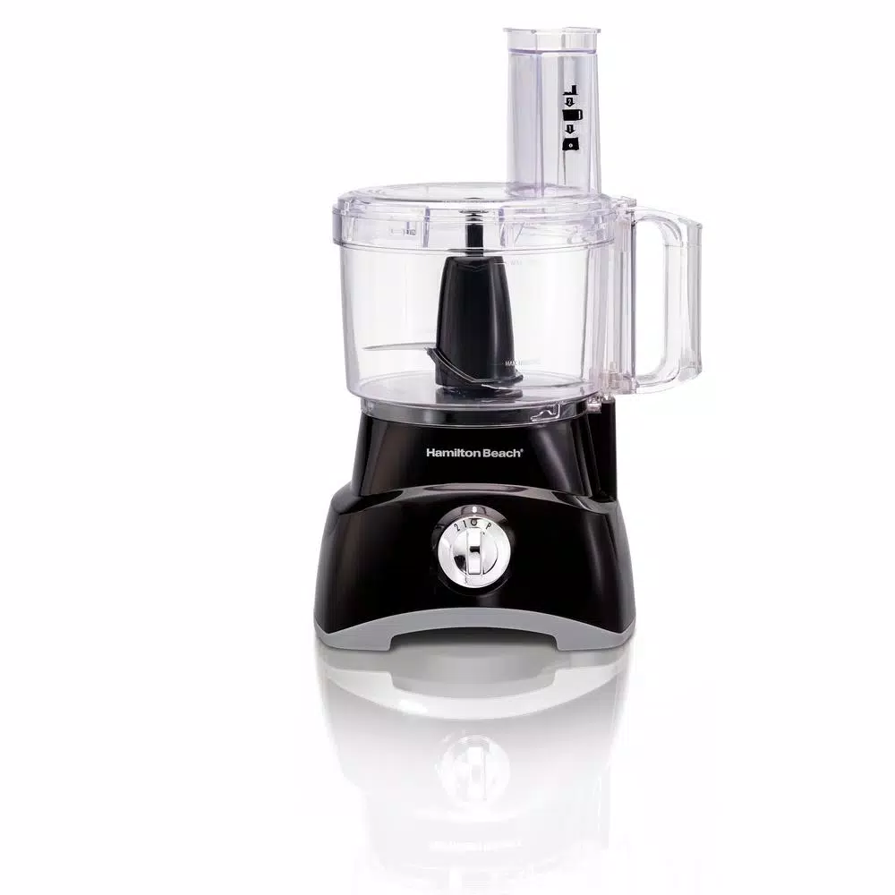 Food Processing Hamilton Beach 8-Cup 2-Speed Black Food Processor And Vegetable Chopper 3 Food Processing Hamilton Beach 8-Cup 2-Speed Black Food Processor And Vegetable Chopper