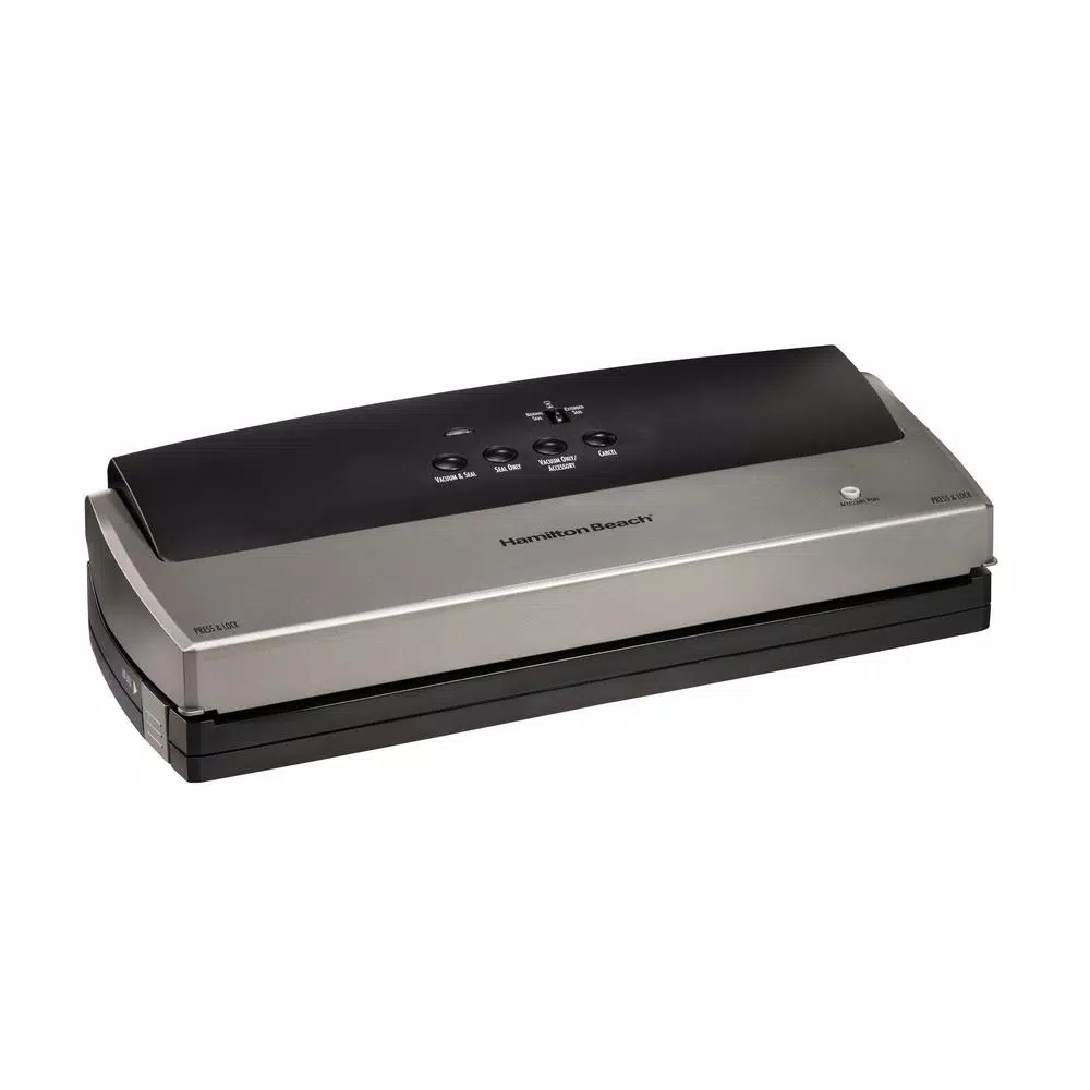 Food Processing Hamilton Beach Nutrifresh Black Food Vacuum Sealer With Extended Seal 3 Food Processing Hamilton Beach Nutrifresh Black Food Vacuum Sealer With Extended Seal