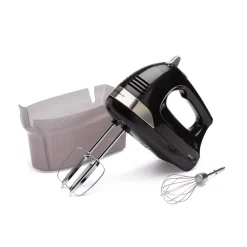 Mixers Hamilton Beach 6-Speed Black Hand Mixer With Snap-On Case -Dessert Makers Popular Store black hamilton beach hand mixers 62635 44 1000