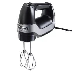 Mixers Hamilton Beach Professional 5-Speed Black Hand Mixer