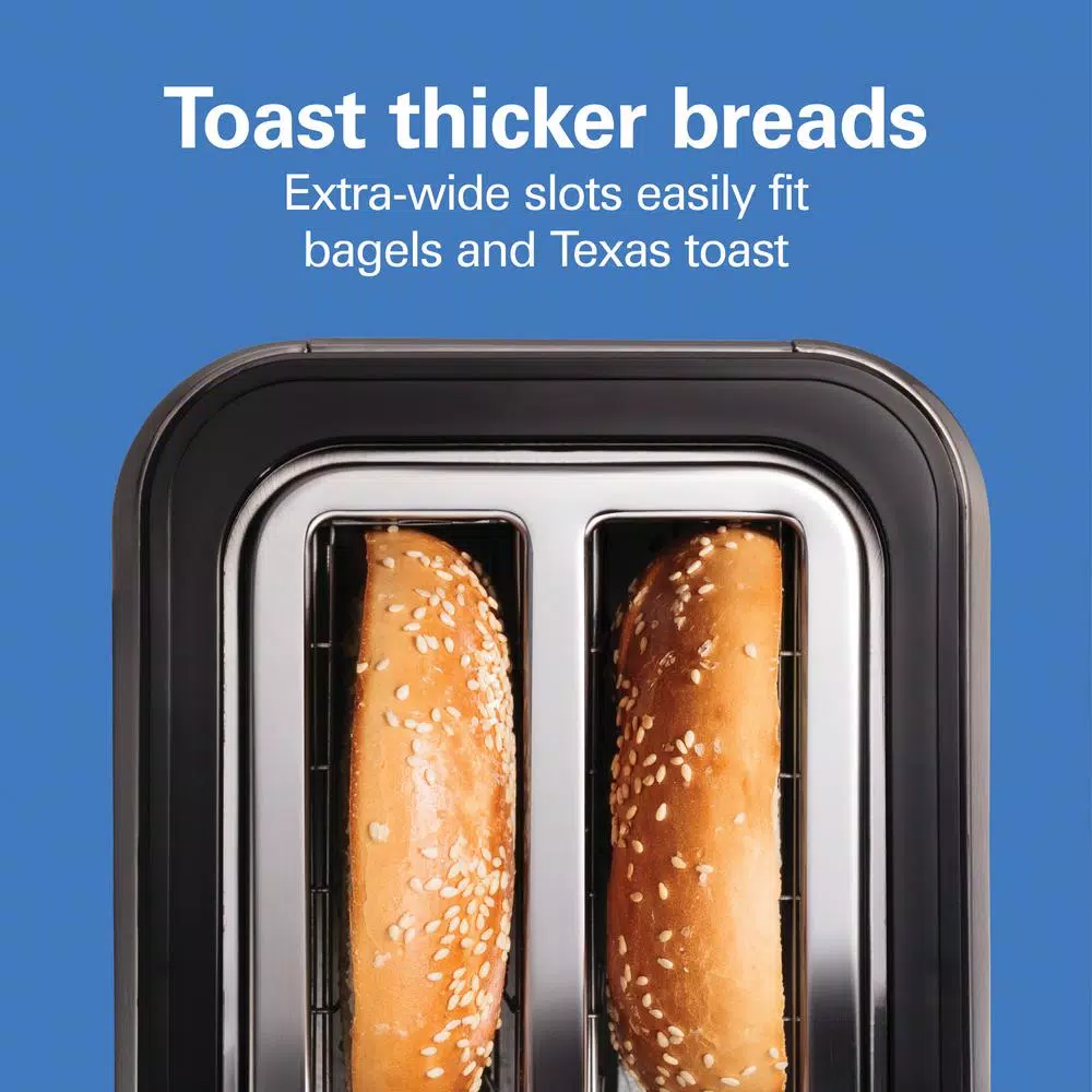 Toasters Hamilton Beach Expert Toast 900 W 2-Slice Black And Stainless Steel Wide Slot Toaster 9 Toasters Hamilton Beach Expert Toast 900 W 2-Slice Black And Stainless Steel Wide Slot Toaster - Image 7
