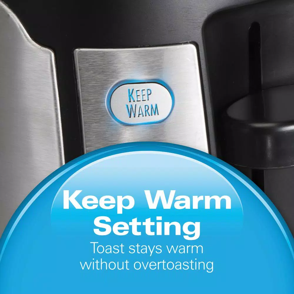 Toasters Hamilton Beach 4-Slice Black Long Slot Toaster 6 Toasters Hamilton Beach 4-Slice Black Long Slot Toaster - Image 4