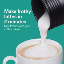 Coffee Makers Hamilton Beach Flexbrew 1-Cup Black Single Serve Coffee Maker With Milk Frother 14 Coffee Makers Hamilton Beach Flexbrew 1-Cup Black Single Serve Coffee Maker With Milk Frother -Dessert Makers Popular Store black hamilton beach single serve coffee makers 49949 44 1000