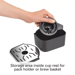 Coffee Makers Hamilton Beach FlexBrew Black Single Serve Coffee Maker -Dessert Makers Popular Store black hamilton beach single serve coffee makers 49974 44 1000