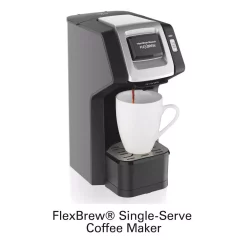 Coffee Makers Hamilton Beach FlexBrew Black Single Serve Coffee Maker -Dessert Makers Popular Store black hamilton beach single serve coffee makers 49974 c3 1000