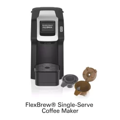 Coffee Makers Hamilton Beach FlexBrew Black Single Serve Coffee Maker -Dessert Makers Popular Store black hamilton beach single serve coffee makers 49974 fa 1000