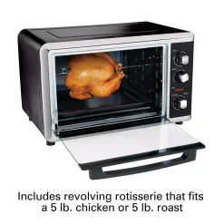 Toasters Hamilton Beach Countertop Toaster Oven Black With Convection And Rotisserie 11 Toasters Hamilton Beach Countertop Toaster Oven Black With Convection And Rotisserie -Dessert Makers Popular Store black hamilton beach toaster ovens 31105d 4f 1000