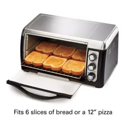 Toasters Hamilton Beach 6 Slice Easy Clean Black Toaster Oven 10 Toasters Hamilton Beach 6 Slice Easy Clean Black Toaster Oven -Dessert Makers Popular Store black hamilton beach toaster ovens 31330d 4f 1000