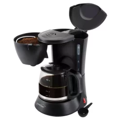 Coffee Makers Koblenz Kitchen Magic Collection 4-Cup Black Coffee Maker -Dessert Makers Popular Store black koblenz drip coffee makers ckm 204 n 31 1000