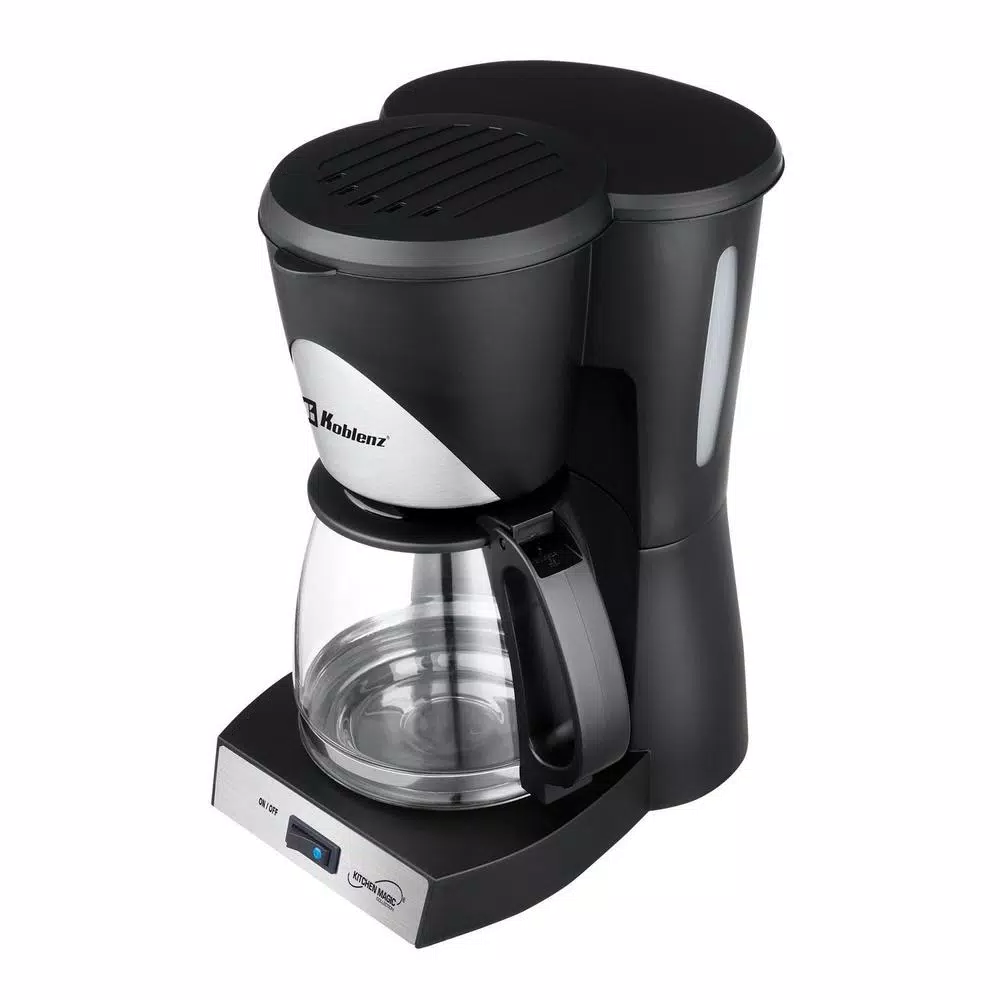 Coffee Makers Koblenz Kitchen Magic Collection 12-Cup Black Coffee Maker 4 Coffee Makers Koblenz Kitchen Magic Collection 12-Cup Black Coffee Maker - Image 2