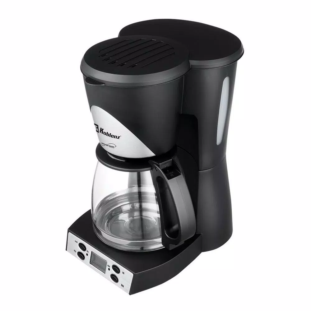 Coffee Makers Koblenz Kitchen Magic Collection 12-Cup Black Programmable Coffee Maker 4 Coffee Makers Koblenz Kitchen Magic Collection 12-Cup Black Programmable Coffee Maker - Image 2