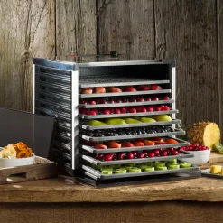 Food Processing LEM Mighty Bite 10-Tray Black Food Dehydrator With Temperature Control 9 Food Processing LEM Mighty Bite 10-Tray Black Food Dehydrator With Temperature Control -Dessert Makers Popular Store black lem dehydrators 1153 31 1000