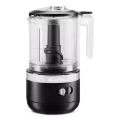 Food Processing KitchenAid Cordless 5-Cup Black Matte Food Chopper