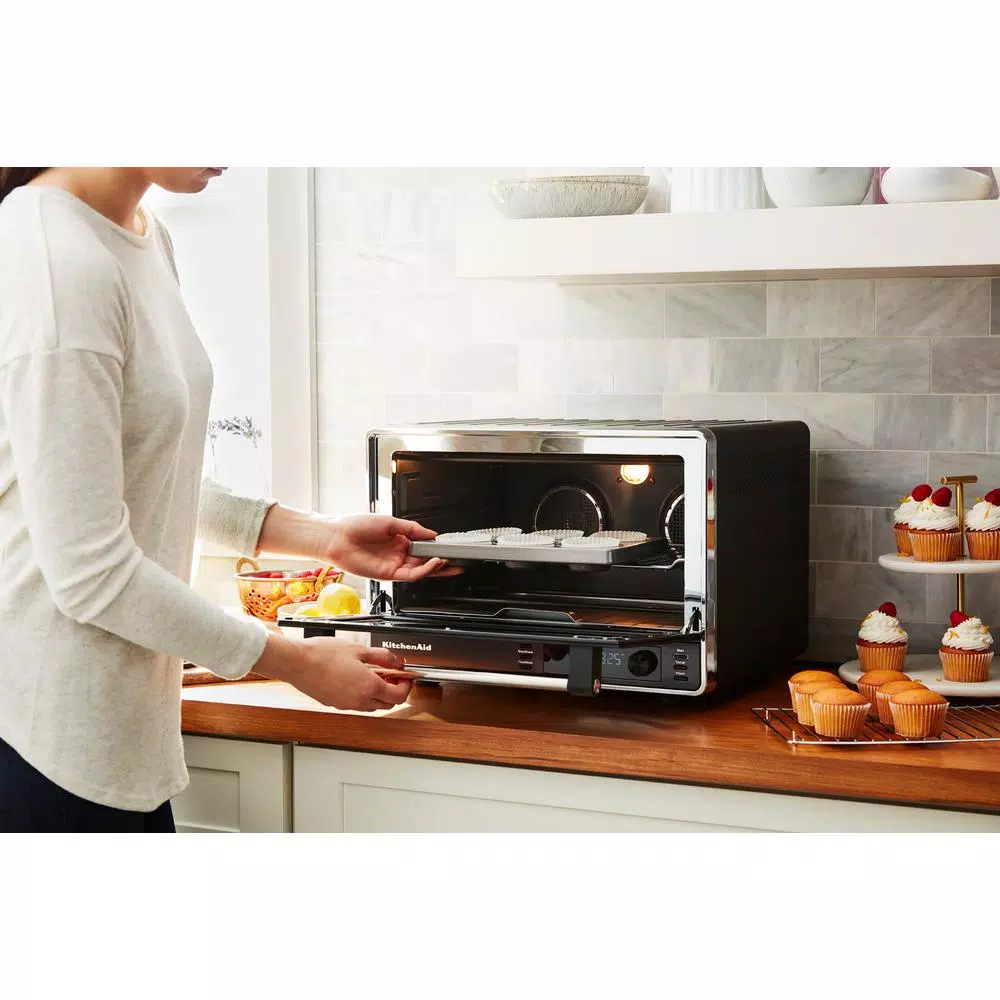 Toasters KitchenAid Matte BlackDual Convection Countertop Oven 6 Toasters KitchenAid Matte BlackDual Convection Countertop Oven - Image 4