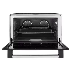 Toasters KitchenAid Matte BlackDual Convection Countertop Oven 7 Toasters KitchenAid Matte BlackDual Convection Countertop Oven -Dessert Makers Popular Store black matte kitchenaid toaster ovens kco255bm c3 1000