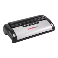 Food Processing Nesco Black Food Vacuum Sealer With Bag Cutter -Dessert Makers Popular Store black nesco food vacuum sealers vs 02 76 1000