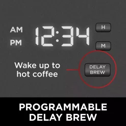 Coffee Makers NINJA 12-Cup Stainless Steel Drip Coffee Maker Programmable 11 Coffee Makers NINJA 12-Cup Stainless Steel Drip Coffee Maker Programmable -Dessert Makers Popular Store black ninja drip coffee makers ce251 4f 1000