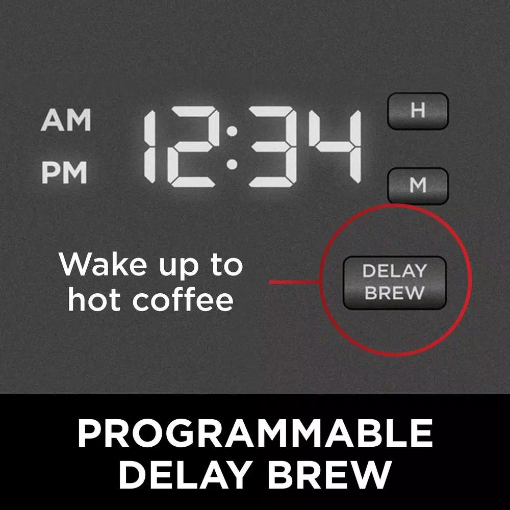 Coffee Makers NINJA 12-Cup Stainless Steel Drip Coffee Maker Programmable 5 Coffee Makers NINJA 12-Cup Stainless Steel Drip Coffee Maker Programmable - Image 3