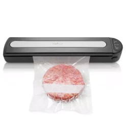 Food Processing NutriChef White Kitchen Food Vacuum Sealer – Compact Electric Air Sealing Preserver System With Reusable Vacuum Food Bags 14 Food Processing NutriChef White Kitchen Food Vacuum Sealer – Compact Electric Air Sealing Preserver System With Reusable Vacuum Food Bags -Dessert Makers Popular Store black nutrichef food vacuum sealers pkvs15bk fa 1000