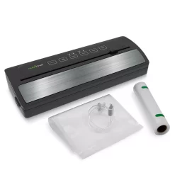 Food Processing NutriChef White With Reusable Vacuum Food Bags Automatic Food Vacuum Sealer Electric Air Sealing Preserver System 19 Food Processing NutriChef White With Reusable Vacuum Food Bags Automatic Food Vacuum Sealer Electric Air Sealing Preserver System -Dessert Makers Popular Store black nutrichef food vacuum sealers pkvs25bk 76 1000