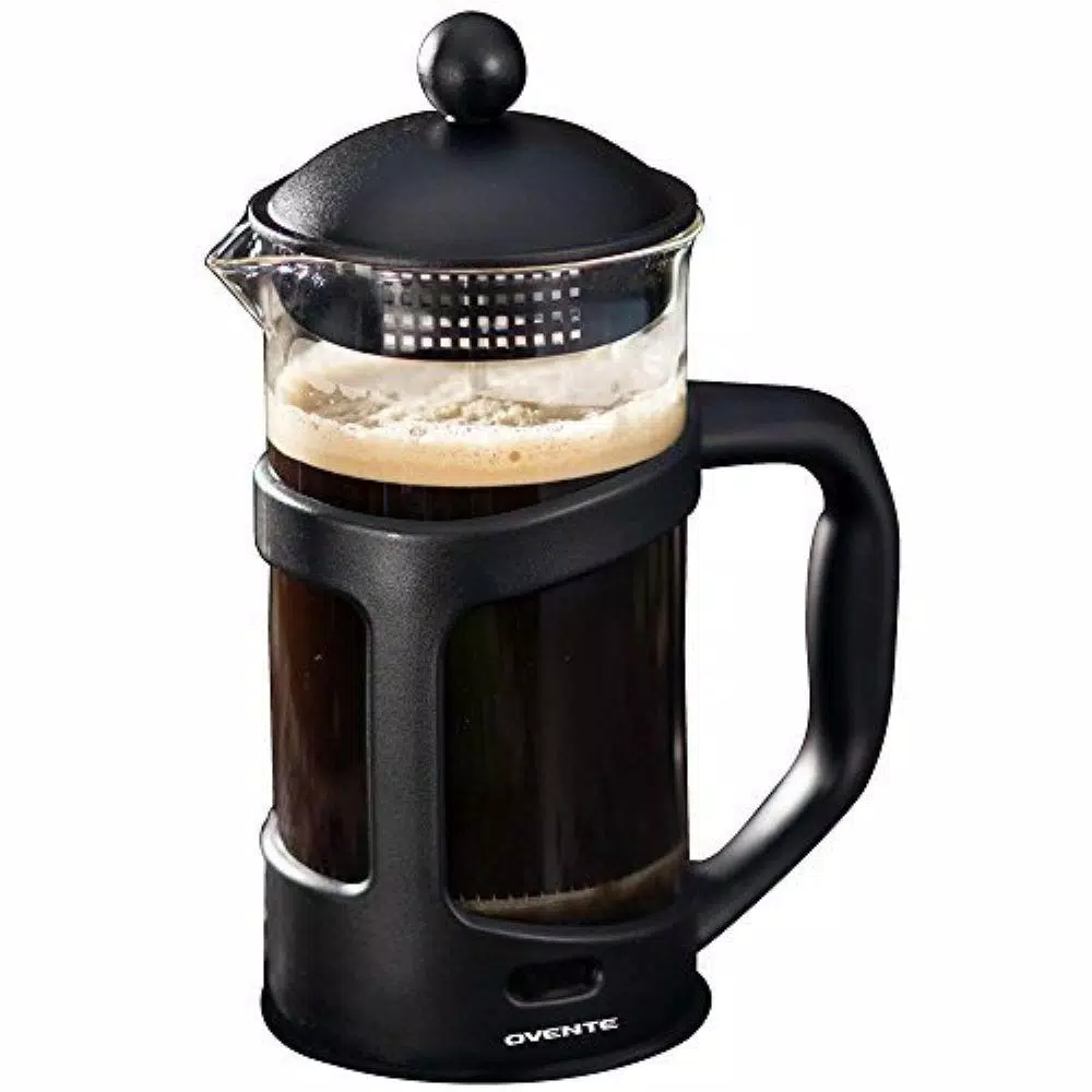 Coffee Makers Ovente 4-Cup Black French Press Cafetiere Heat-Resistant Borosilicate Glass Coffee And Tea Maker FREE Measuring Scoop 5 Coffee Makers Ovente 4-Cup Black French Press Cafetiere Heat-Resistant Borosilicate Glass Coffee And Tea Maker FREE Measuring Scoop - Image 3
