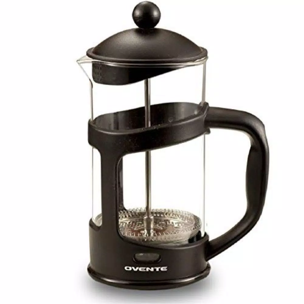 Coffee Makers Ovente 4-Cup Black French Press Cafetiere Heat-Resistant Borosilicate Glass Coffee And Tea Maker FREE Measuring Scoop 4 Coffee Makers Ovente 4-Cup Black French Press Cafetiere Heat-Resistant Borosilicate Glass Coffee And Tea Maker FREE Measuring Scoop - Image 2