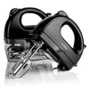 Mixers Ovente 5-Speed Hand Mixer Stainless Steel Chrome Beaters And Free Snap-On Case, 150W, Black 1 Mixers Ovente 5-Speed Hand Mixer Stainless Steel Chrome Beaters And Free Snap-On Case, 150W, Black -Dessert Makers Popular Store black ovente hand mixers hm161b 64 1000