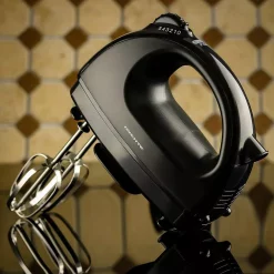 Mixers Ovente 5-Speed Hand Mixer Stainless Steel Chrome Beaters And Free Snap-On Case, 150W, Black 12 Mixers Ovente 5-Speed Hand Mixer Stainless Steel Chrome Beaters And Free Snap-On Case, 150W, Black -Dessert Makers Popular Store black ovente hand mixers hm161b fa 1000
