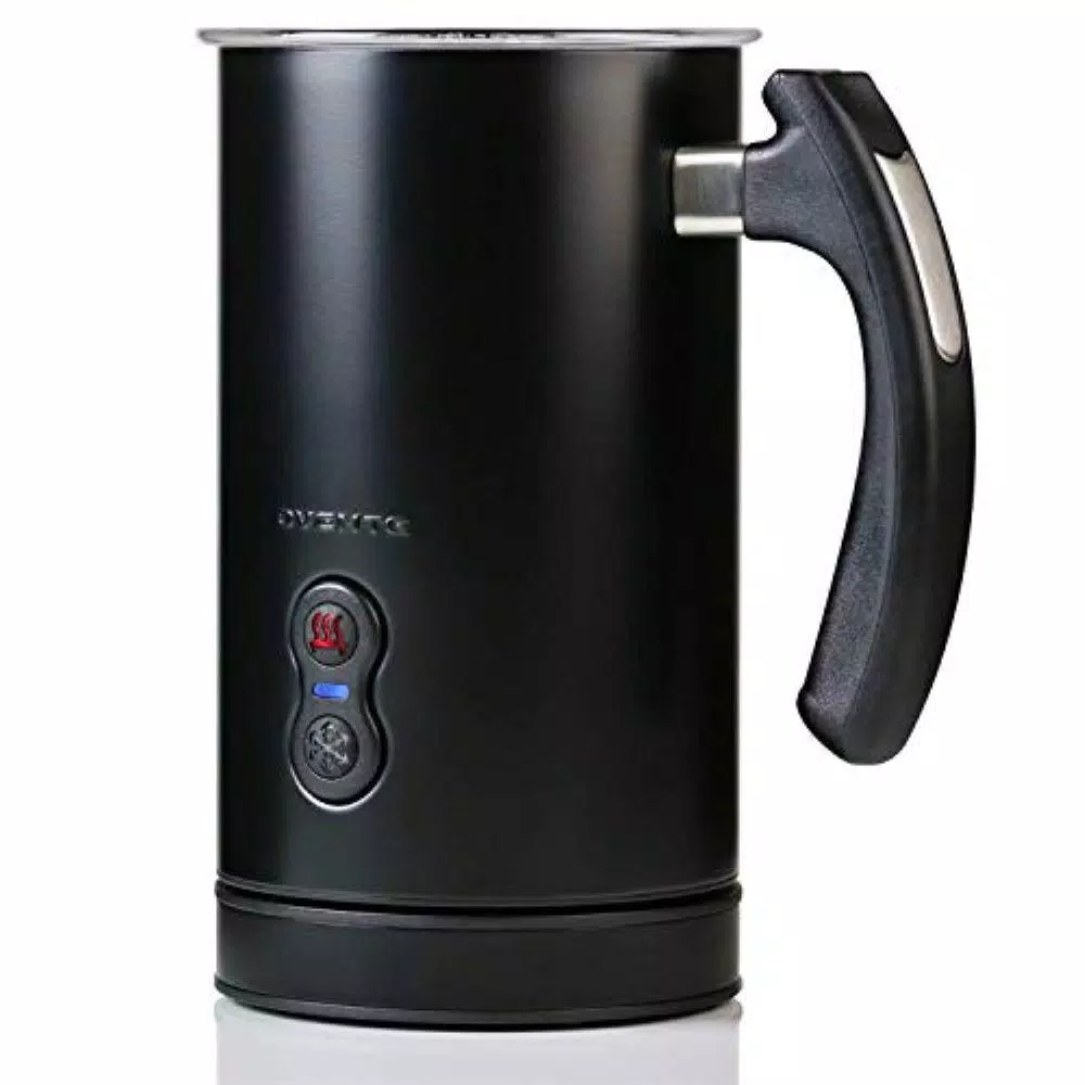 Coffee Makers Ovente 8 Oz. Black Automatic Electric Milk Frother And Steamer Hot Or Cold Froth Functionality Foam Maker And Warmer 3 Coffee Makers Ovente 8 Oz. Black Automatic Electric Milk Frother And Steamer Hot Or Cold Froth Functionality Foam Maker And Warmer