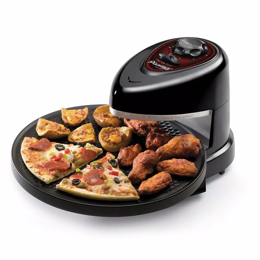 Toasters Presto Pizzazz Plus Rotating Pizza Oven 1235 Watts With Built-In Timer 5 Toasters Presto Pizzazz Plus Rotating Pizza Oven 1235 Watts With Built-In Timer - Image 3