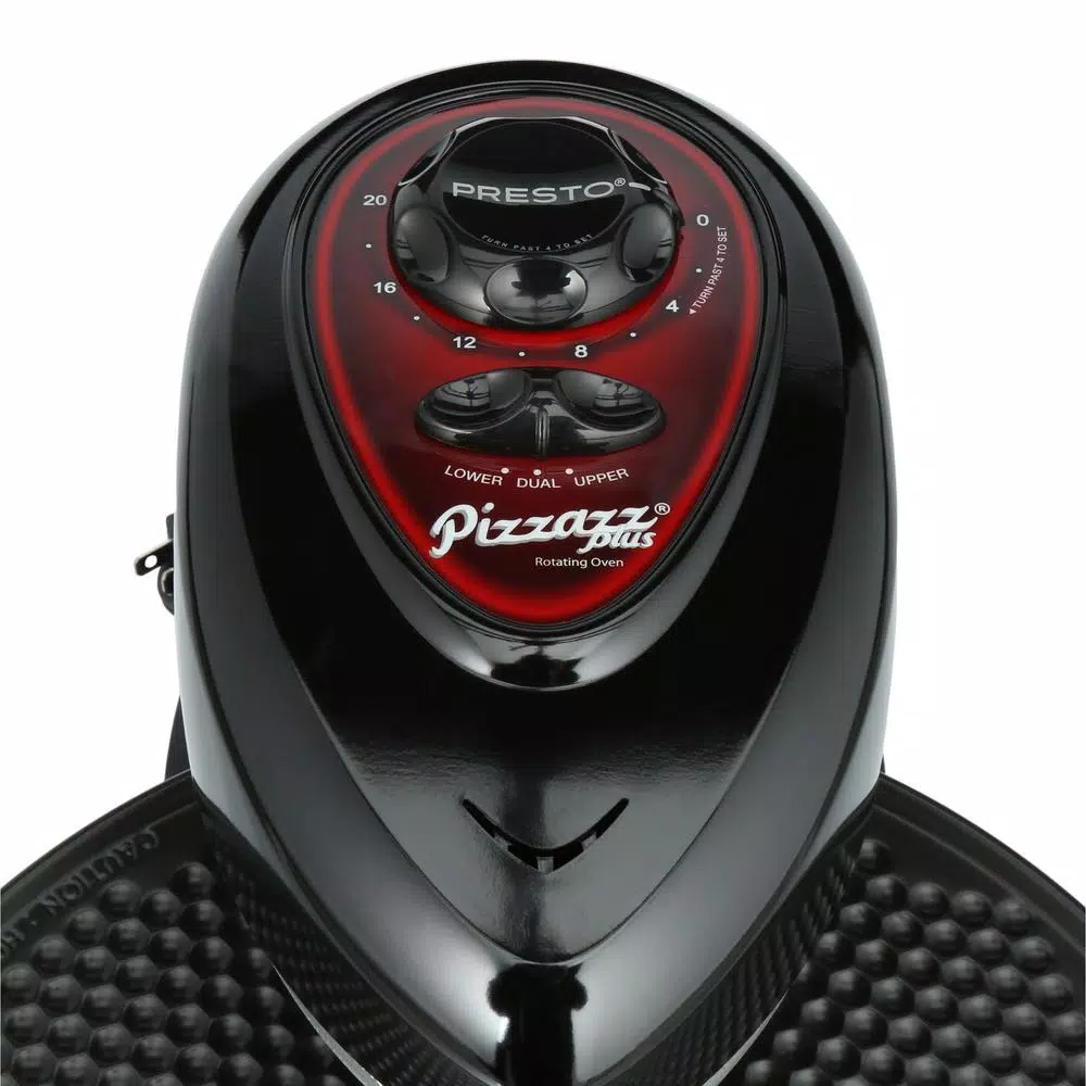 Toasters Presto Pizzazz Plus Rotating Pizza Oven 1235 Watts With Built-In Timer 7 Toasters Presto Pizzazz Plus Rotating Pizza Oven 1235 Watts With Built-In Timer - Image 5