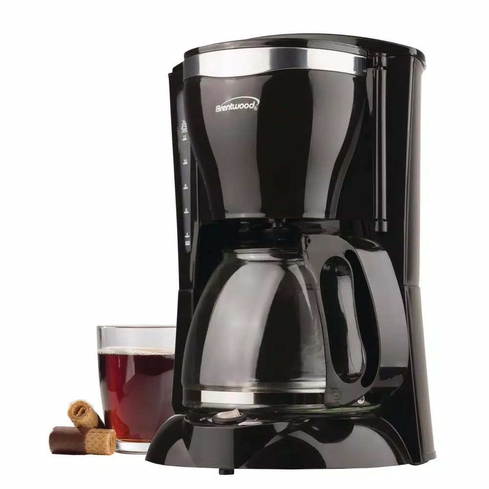 Coffee Makers Brentwood Appliances 12-Cup Black Coffee Maker And 16 Oz. Stainless Steel Vacuum-Insulated Coffee Thermos 6 Coffee Makers Brentwood Appliances 12-Cup Black Coffee Maker And 16 Oz. Stainless Steel Vacuum-Insulated Coffee Thermos - Image 4