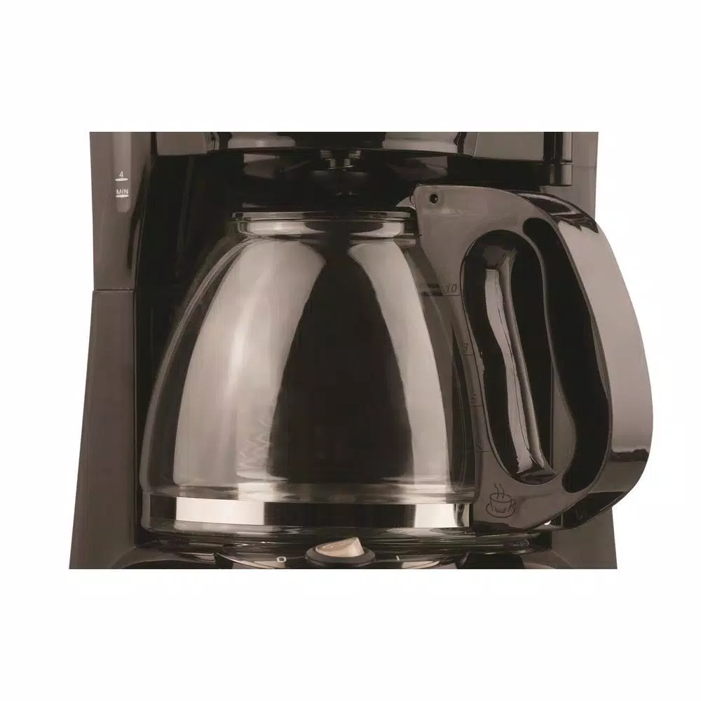 Coffee Makers Brentwood Appliances 12-Cup Black Coffee Maker And 16 Oz. Stainless Steel Vacuum-Insulated Coffee Thermos 5 Coffee Makers Brentwood Appliances 12-Cup Black Coffee Maker And 16 Oz. Stainless Steel Vacuum-Insulated Coffee Thermos - Image 3