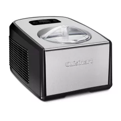 Dessert Makers Cuisinart 1.5 Qt. Black And Silver Ice Cream Maker With Touchpad Controls -Dessert Makers Popular Store black silver cuisinart ice cream makers ice 100 4f 1000
