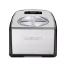Dessert Makers Cuisinart 1.5 Qt. Black And Silver Ice Cream Maker With Touchpad Controls