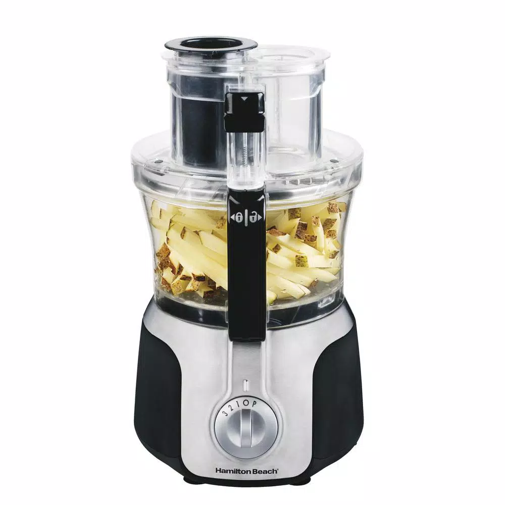 Food Processing Hamilton Beach Big Mouth Deluxe 14-Cup Grey-Black Food Processor 4 Food Processing Hamilton Beach Big Mouth Deluxe 14-Cup Grey-Black Food Processor - Image 2