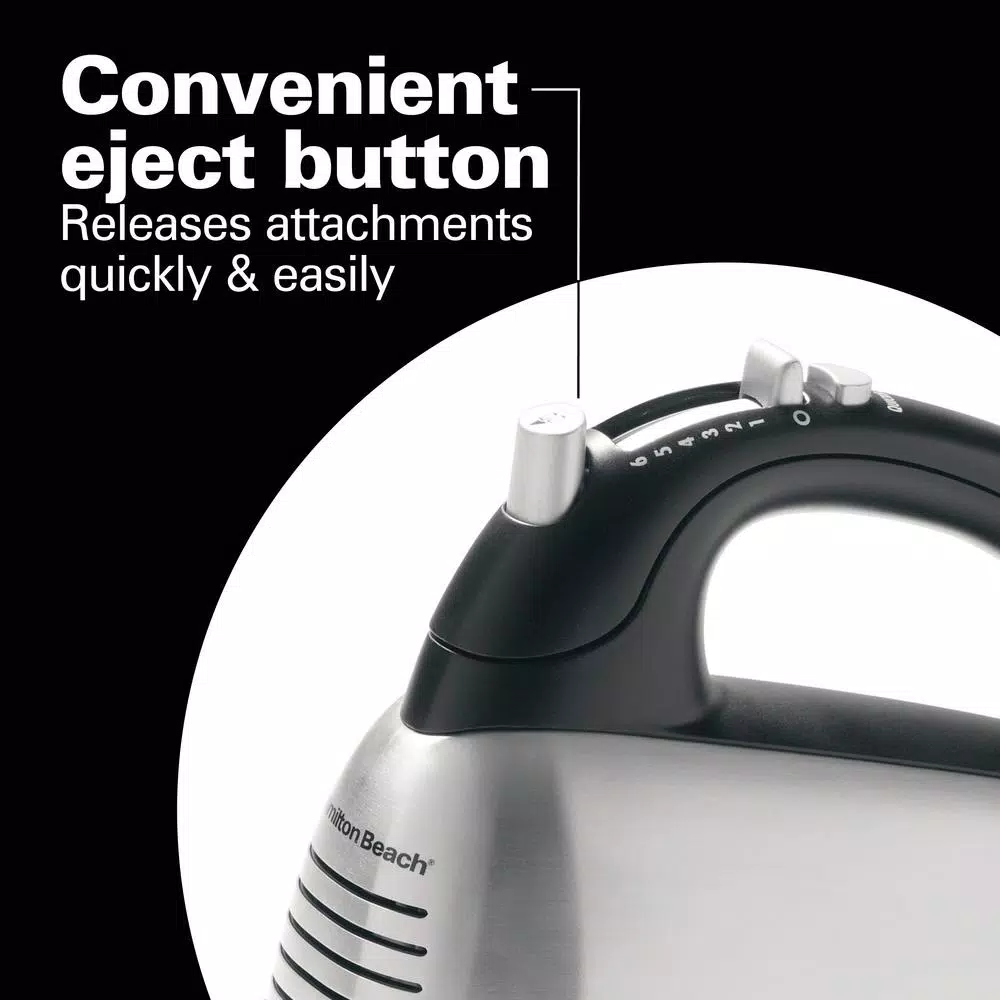 Mixers Hamilton Beach Classic 6-Speed Hand Mixer 9 Mixers Hamilton Beach Classic 6-Speed Hand Mixer - Image 7