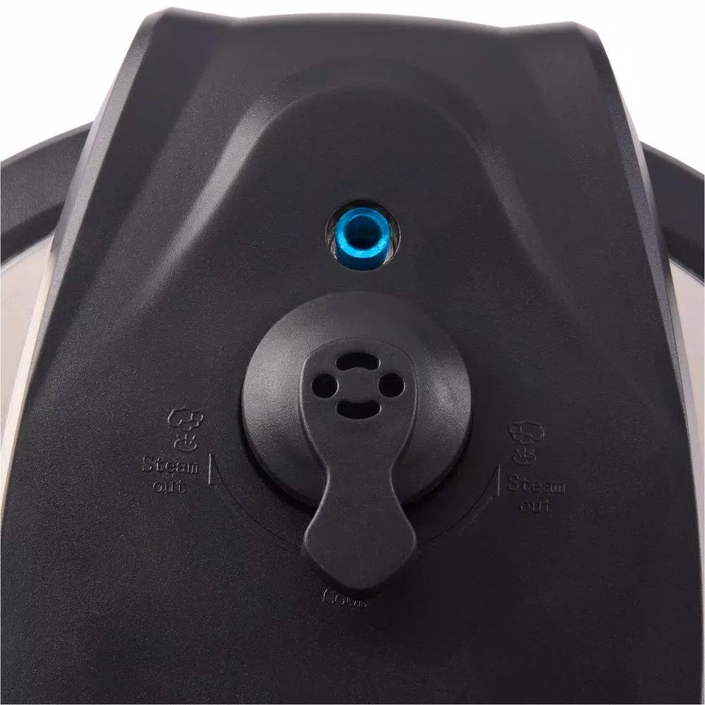 Cookers Presto 6 Qt. Black Stainless Steel Electric Pressure Cooker With Built-In Timer 5 Cookers Presto 6 Qt. Black Stainless Steel Electric Pressure Cooker With Built-In Timer - Image 3