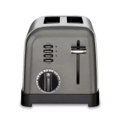 Toasters Cuisinart Classic Series 2-Slice Black Stainless Steel Toaster