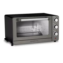 Toasters Cuisinart 1500 W 6-Slice Black Stainless Steel Convection Toaster Oven With Broiler 7 Toasters Cuisinart 1500 W 6-Slice Black Stainless Steel Convection Toaster Oven With Broiler -Dessert Makers Popular Store black stainless steel cuisinart toaster ovens tob 60n1bks2 4f 1000