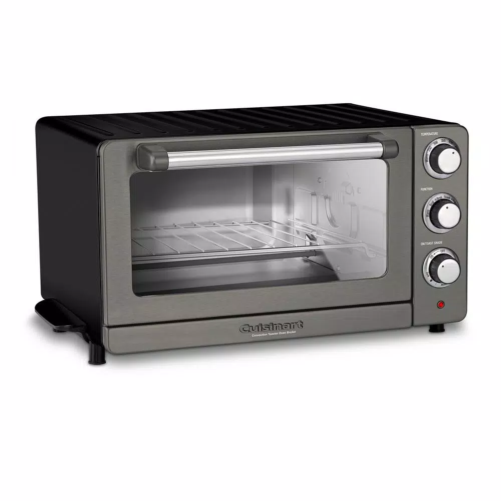 Toasters Cuisinart 1500 W 6-Slice Black Stainless Steel Convection Toaster Oven With Broiler 5 Toasters Cuisinart 1500 W 6-Slice Black Stainless Steel Convection Toaster Oven With Broiler - Image 3