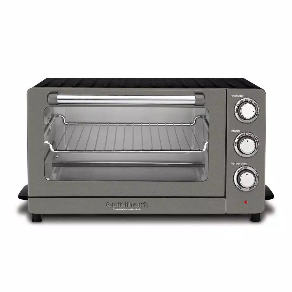 Toasters Cuisinart 1500 W 6-Slice Black Stainless Steel Convection Toaster Oven With Broiler 3 Toasters Cuisinart 1500 W 6-Slice Black Stainless Steel Convection Toaster Oven With Broiler