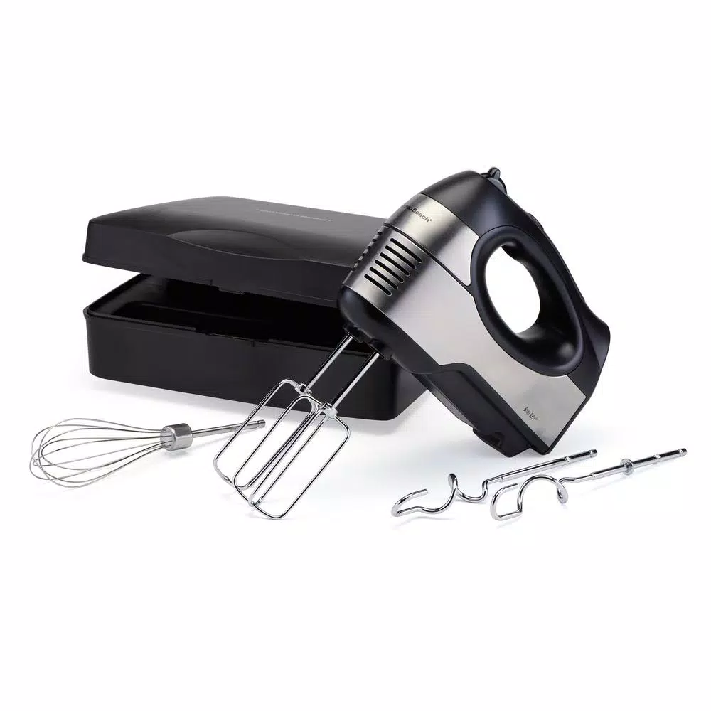 Mixers Hamilton Beach 6-Speed Black Stainless Steel Hand Mixer With QuickBurst 6 Mixers Hamilton Beach 6-Speed Black Stainless Steel Hand Mixer With QuickBurst - Image 4