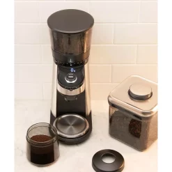 Coffee Makers OXO 12 Oz. Black Stainless Steel Burr Coffee Grinder With Integrated Scale 29 Coffee Makers OXO 12 Oz. Black Stainless Steel Burr Coffee Grinder With Integrated Scale -Dessert Makers Popular Store black stainless steel oxo coffee grinders 8710200 76 1000