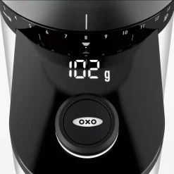 Coffee Makers OXO 12 Oz. Black Stainless Steel Burr Coffee Grinder With Integrated Scale 28 Coffee Makers OXO 12 Oz. Black Stainless Steel Burr Coffee Grinder With Integrated Scale -Dessert Makers Popular Store black stainless steel oxo coffee grinders 8710200 fa 1000